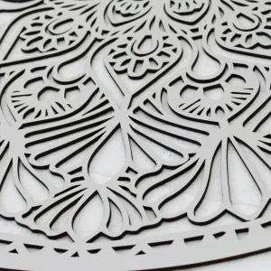 Mandala z dreva na stenu - Kruh