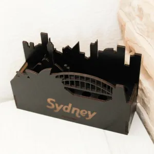 Drevený stojan na kancelárske potreby - Sydney