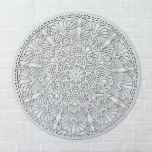 Mandala z dreva na stenu - Kruh