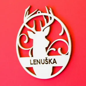 Vianočná guľa s vlastným menom
