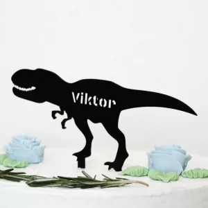Zvieratko na detskú tortu s menom - Tyrannosaurus rex