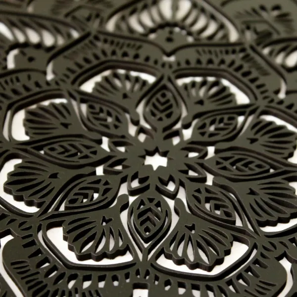 Luxusný drevený obraz na stenu - Mandala