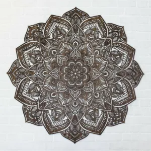 Luxusný drevený obraz na stenu - Mandala