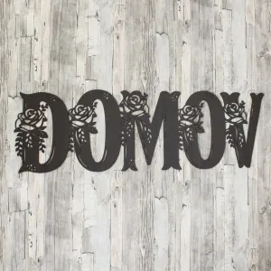 Slovenský nápis na stenu - Domov