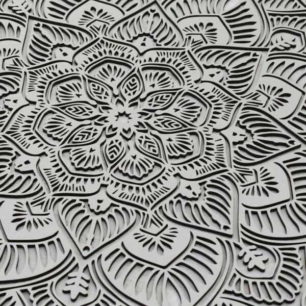 Luxusný drevený obraz na stenu - Mandala