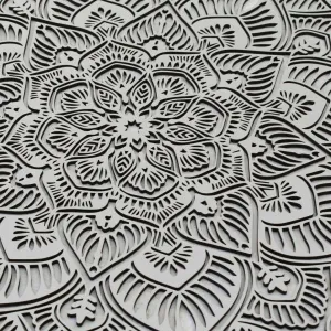 Luxusný drevený obraz na stenu - Mandala