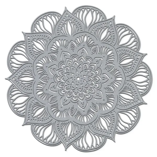 Vyrezávaná 3D Mandala - lotosový kvet