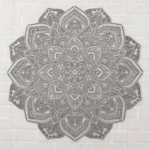Luxusný drevený obraz na stenu - Mandala