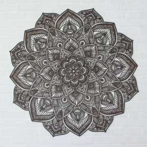 Luxusný drevený obraz na stenu - Mandala