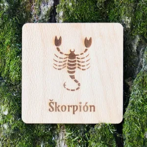 Podpivník na stôl - Škorpión