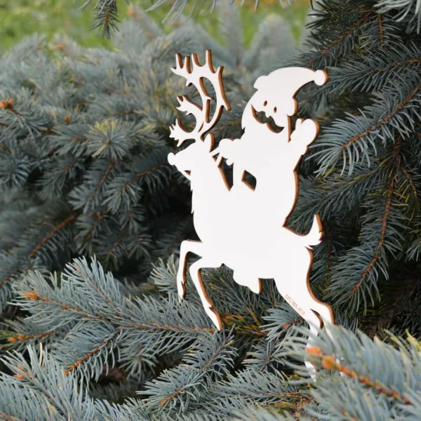 Santa Claus dekorácia na okno