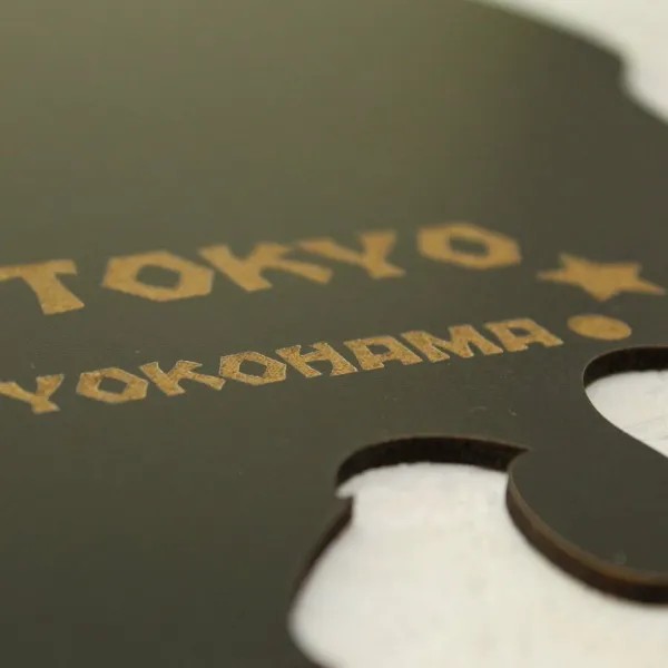 Drevená 3D mapa Japonska
