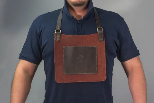Kožený Chránič na hruď BeaverCraft AP5 hnedá