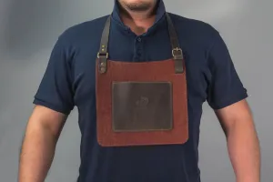 Kožený Chránič na hruď BeaverCraft AP5 hnedá
