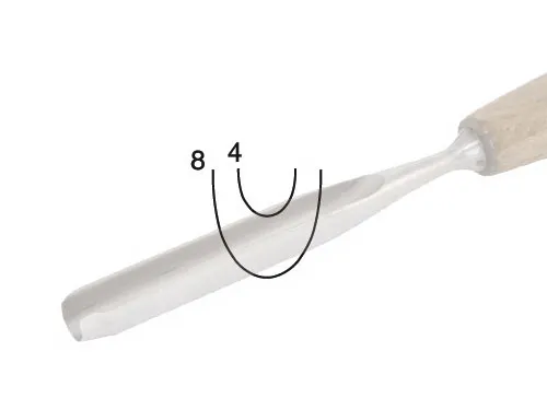 Dláto Narex PROFI profil 11 rovné 4 mm