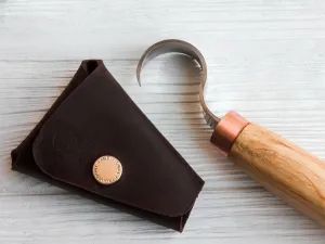 Kožené puzdro na lyžičkár BeaverCraft SK1Oak a SK5