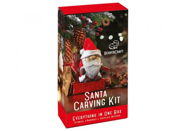 Rezbárska sada BeaverCraft DIY06 pre začiatočníkov Santa