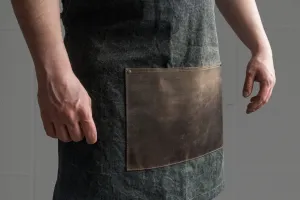 Zástera BeaverCraft AP4  plátená - kožená, hnedá