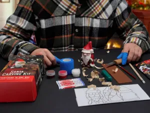 Rezbárska sada BeaverCraft DIY06 pre začiatočníkov Santa