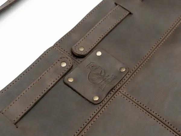 Kožená zástera BeaverCraft LC_AP01 hnedá