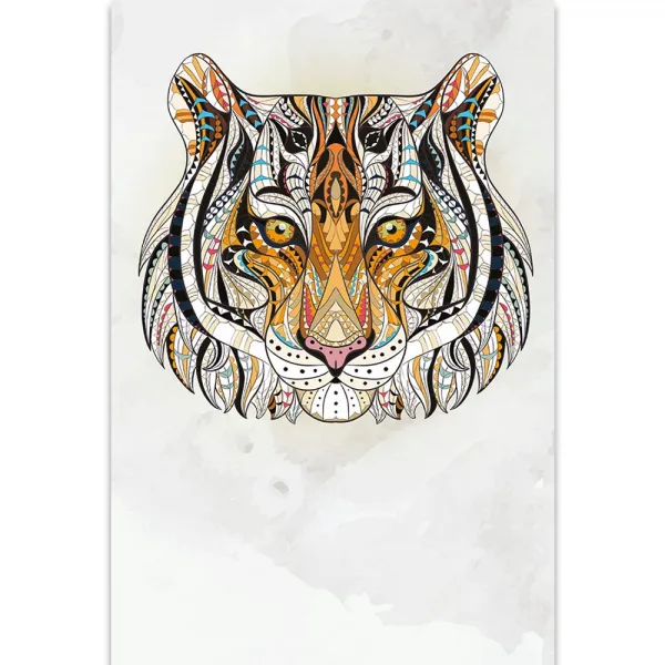 Obraz vzorovaný tiger