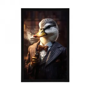 Plagát zvierací gangster káčer