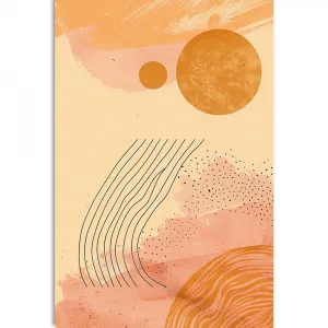 Obraz moderné vzory Peach Fuzz
