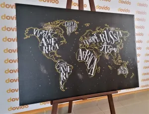 Obraz trendová mapa sveta