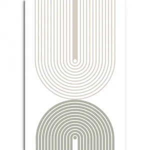 Obraz minimalistické dúhy Mid-Century
