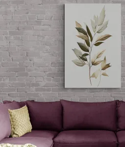 Obraz luxusné minimalistické listy