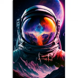 Obraz portrét astronauta