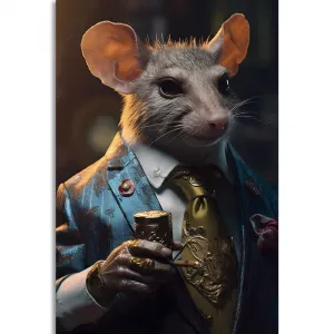 Obraz zvierací gangster potkan