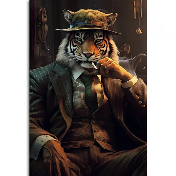 Obraz zvierací gangster tiger