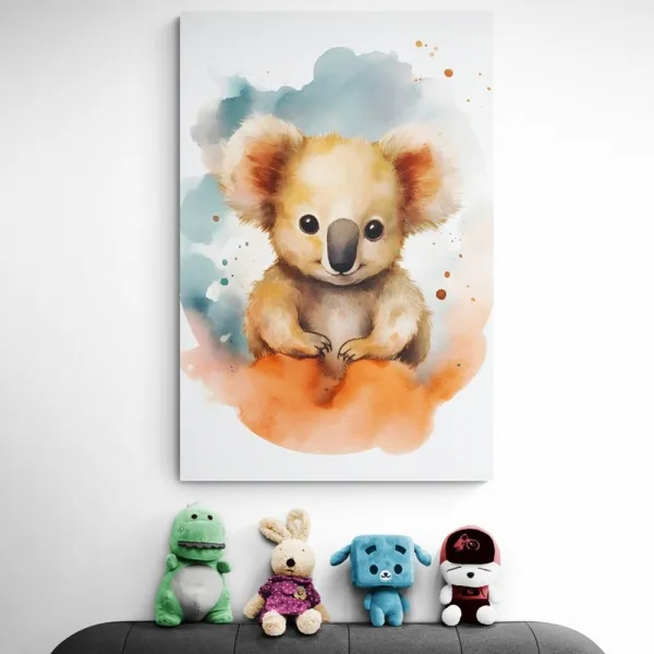 Obraz zasnená koala