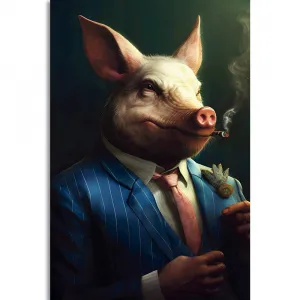 Obraz zvierací gangster prasa