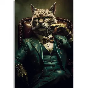 Obraz zvierací gangster kocúr