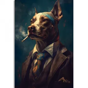 Obraz zvierací gangster pes