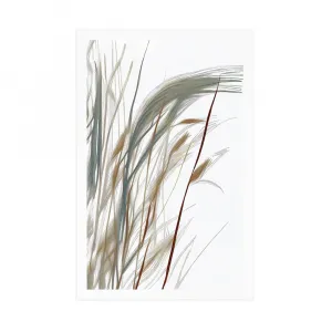 Plagát minimalistické steblá trávy