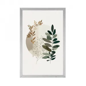 Plagát boho rastlinky