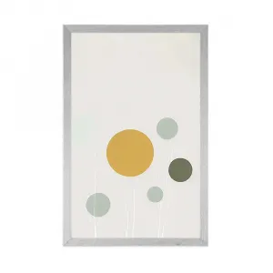 Plagát minimalistické stromy s kruhmi