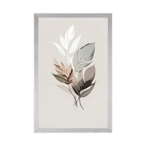 Plagát minimalistické listy