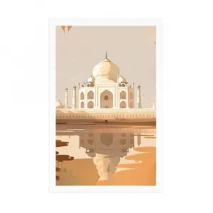 Plagát indický Taj Mahal