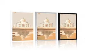 Plagát indický Taj Mahal