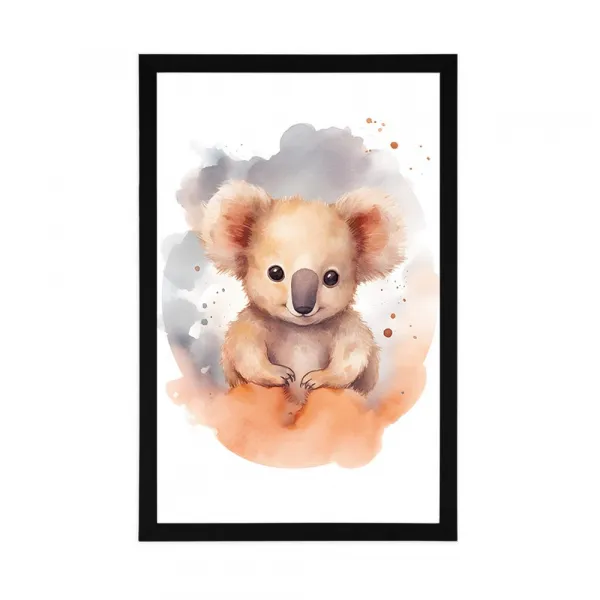 Plagát zasnená koala