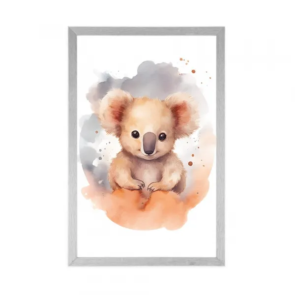 Plagát zasnená koala