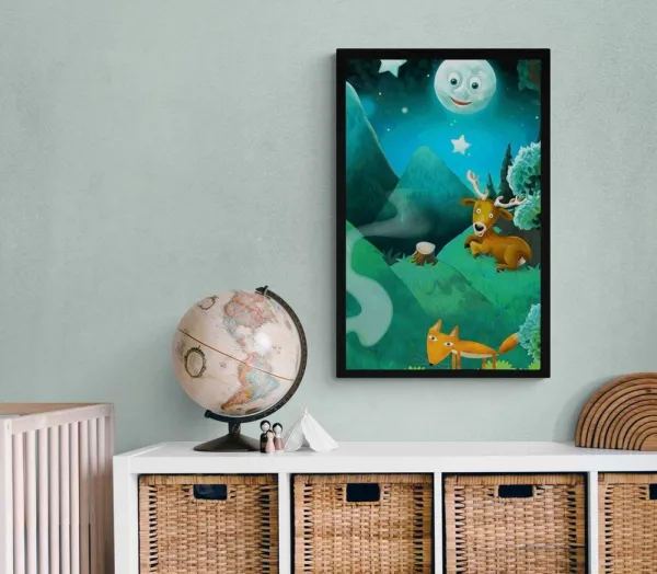 Plagát magický rozprávkový les