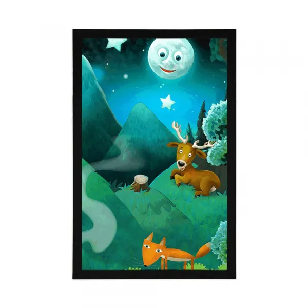 Plagát magický rozprávkový les