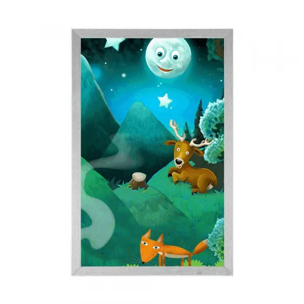 Plagát magický rozprávkový les