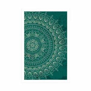 Plagát ručne kreslená Mandala