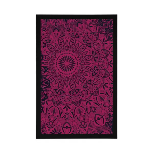 Plagát štýlová Mandala